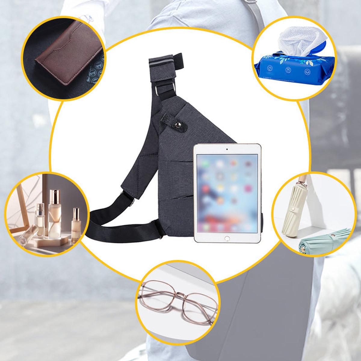 Anti-Theft Shoulder Bag For Travel And Everyday Use