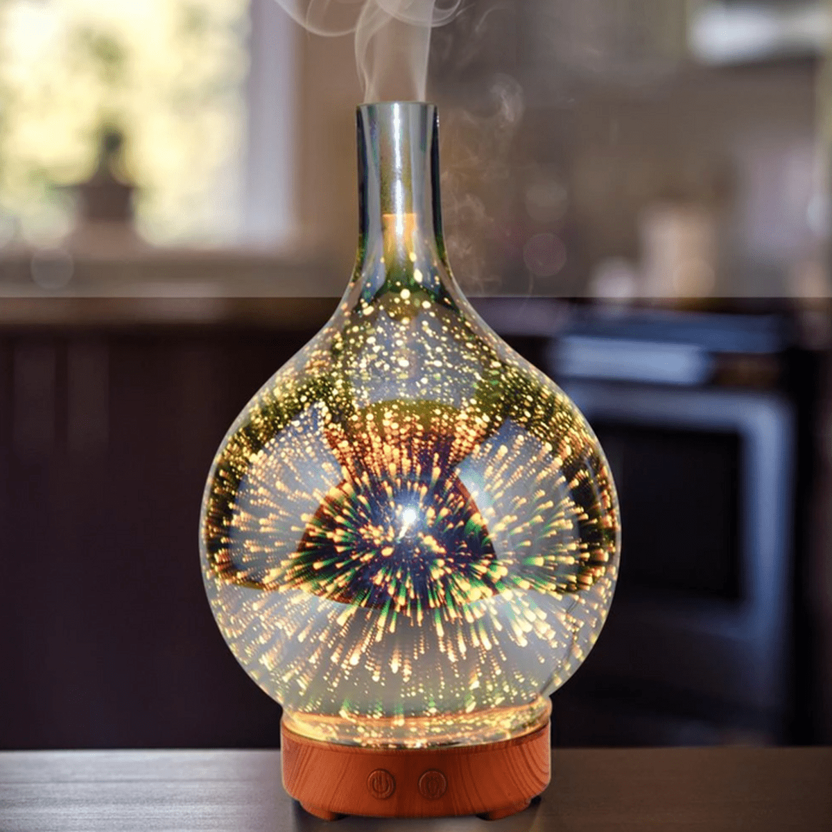Aromatherapy Diffuser With LED Mood Lighting And 12-Hour Runtime