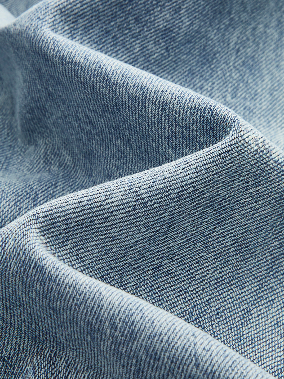 Asymmetric Wide-Leg Denim Jeans