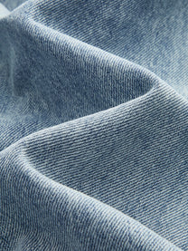 Asymmetric Wide-Leg Denim Jeans