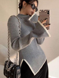 Asymmetrical Women&#39;s Sweater