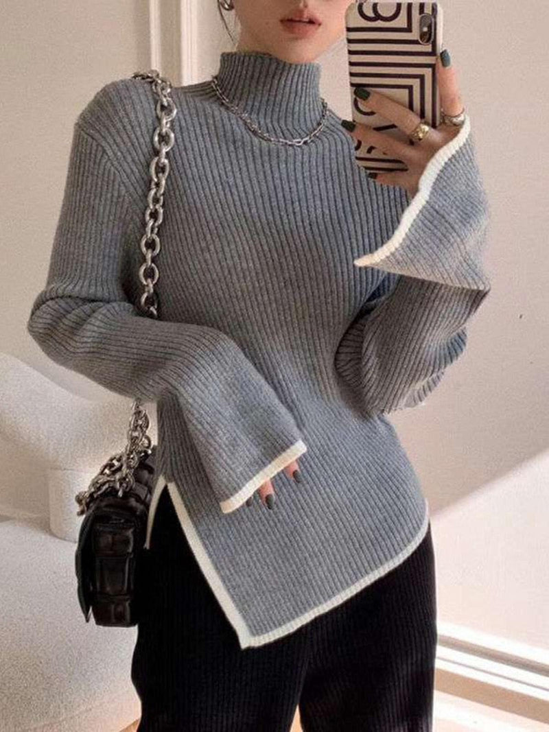 Asymmetrical Women&#39;s Sweater