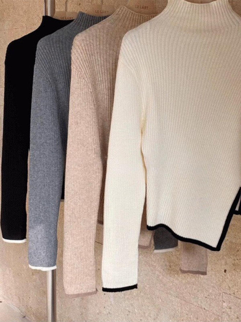 Asymmetrical Women&#39;s Sweater