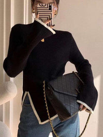 Asymmetrical Women&#39;s Sweater