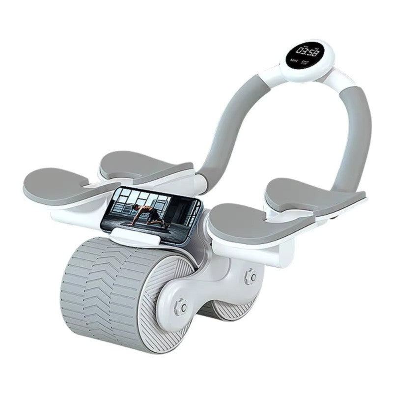 Automatic Return Ab Roller With Knee Pad