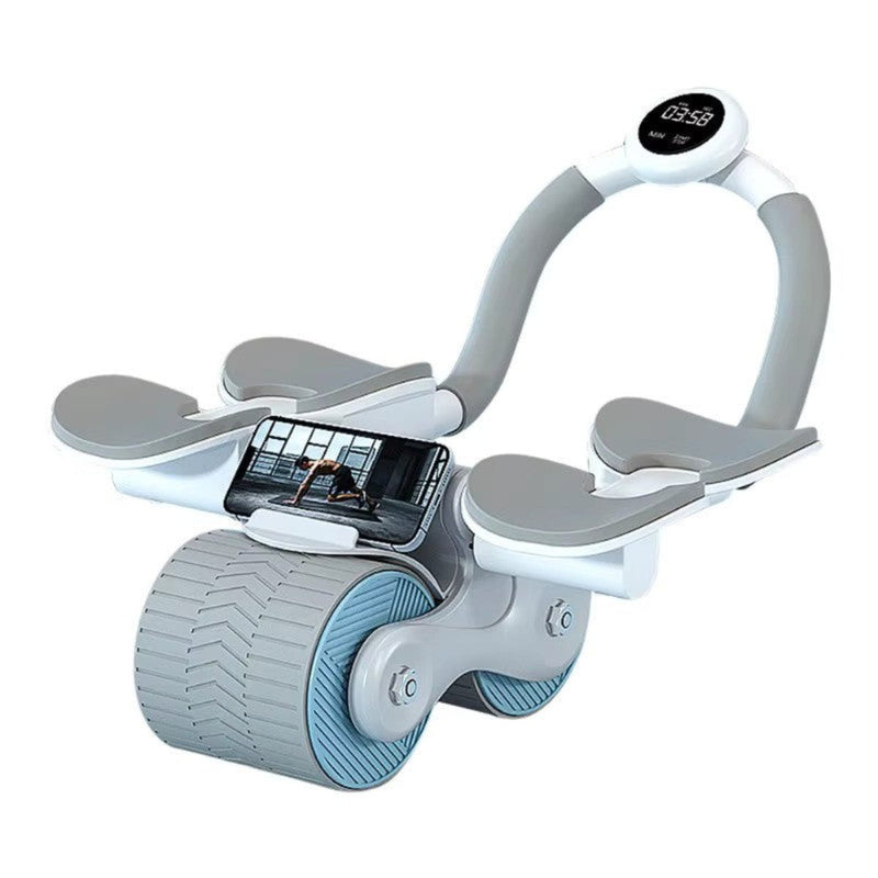 Automatic Return Ab Roller With Knee Pad