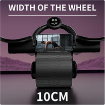 Automatic Return Ab Roller With Knee Pad