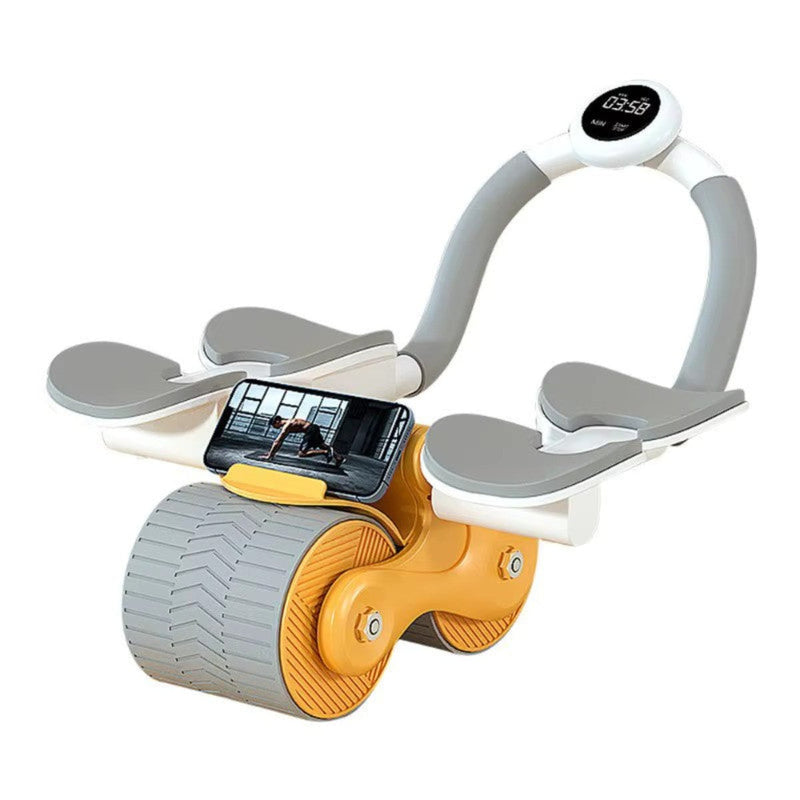 Automatic Return Ab Roller With Knee Pad