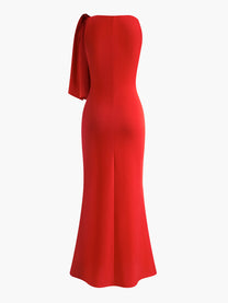 Knotted Sleeveless Maxi Dress