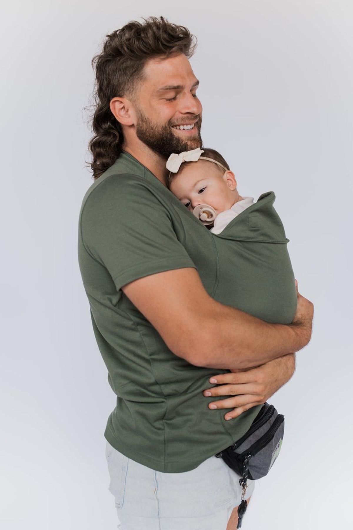 Baby Carrier T-Shirt With Ergonomic Design