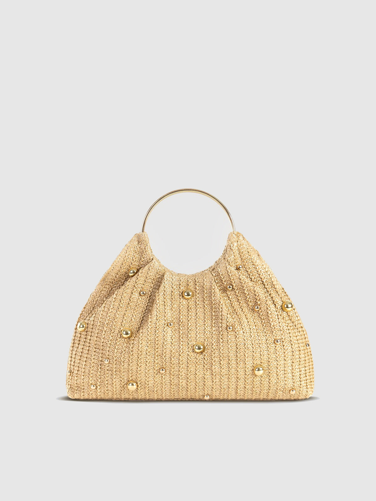 Beaded Crochet Hobo Bag