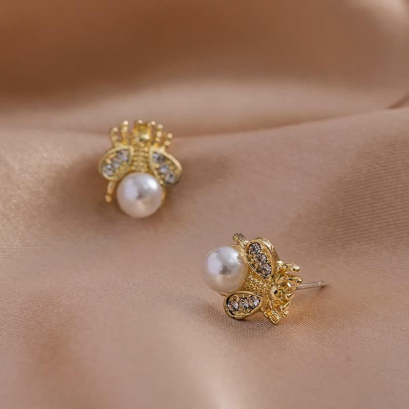 Bee Motif Earrings For Women