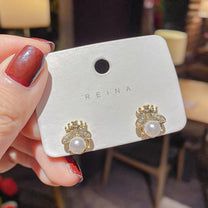 Bee Motif Earrings For Women