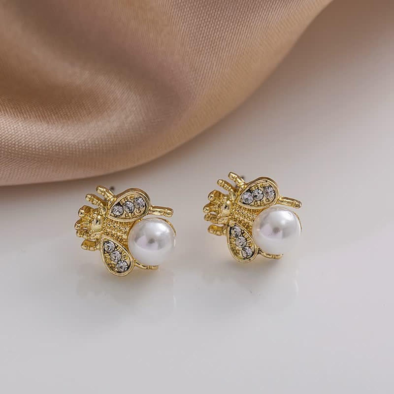 Bee Motif Earrings For Women