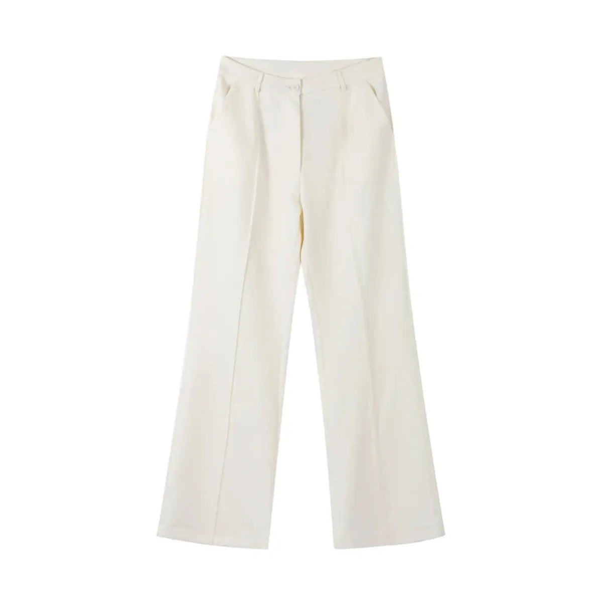 Belted Blazer &amp; Wide-Leg Trouser Suit Set