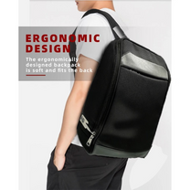 Biometric Fingerprint Lock Business Backpack With USB Charging Port