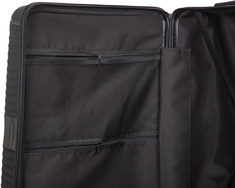 Blue Hard-Shell Suitcase With TSA Lock And 360° Spinner Wheels
