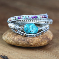 Bohemian Amazonite Stone Bracelet