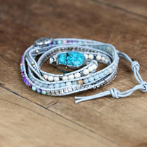 Bohemian Amazonite Stone Bracelet