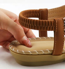Bohemian Summer Sandals With Comfortable Fit