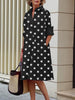 Black Polka Dot