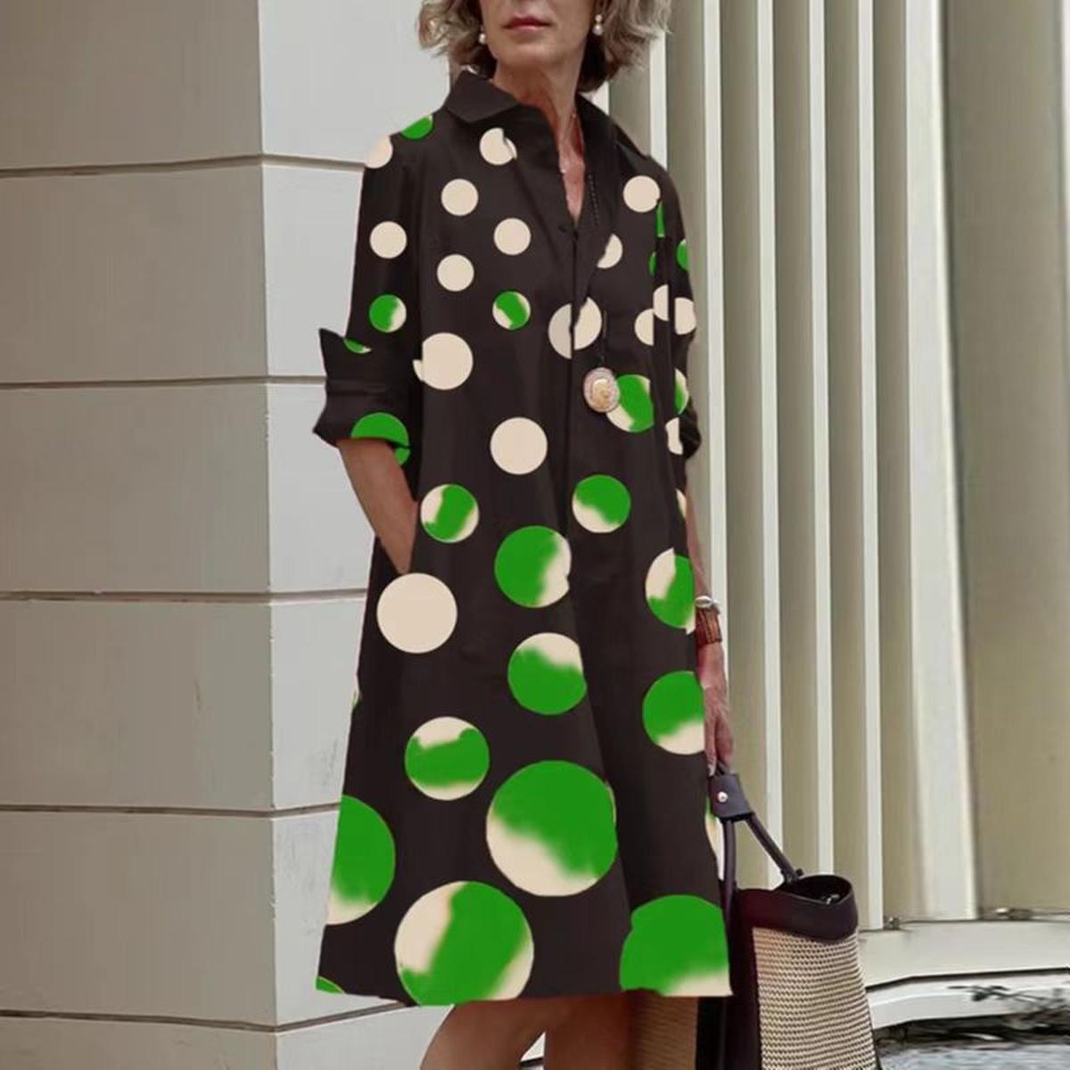 Green Polka Dot / S