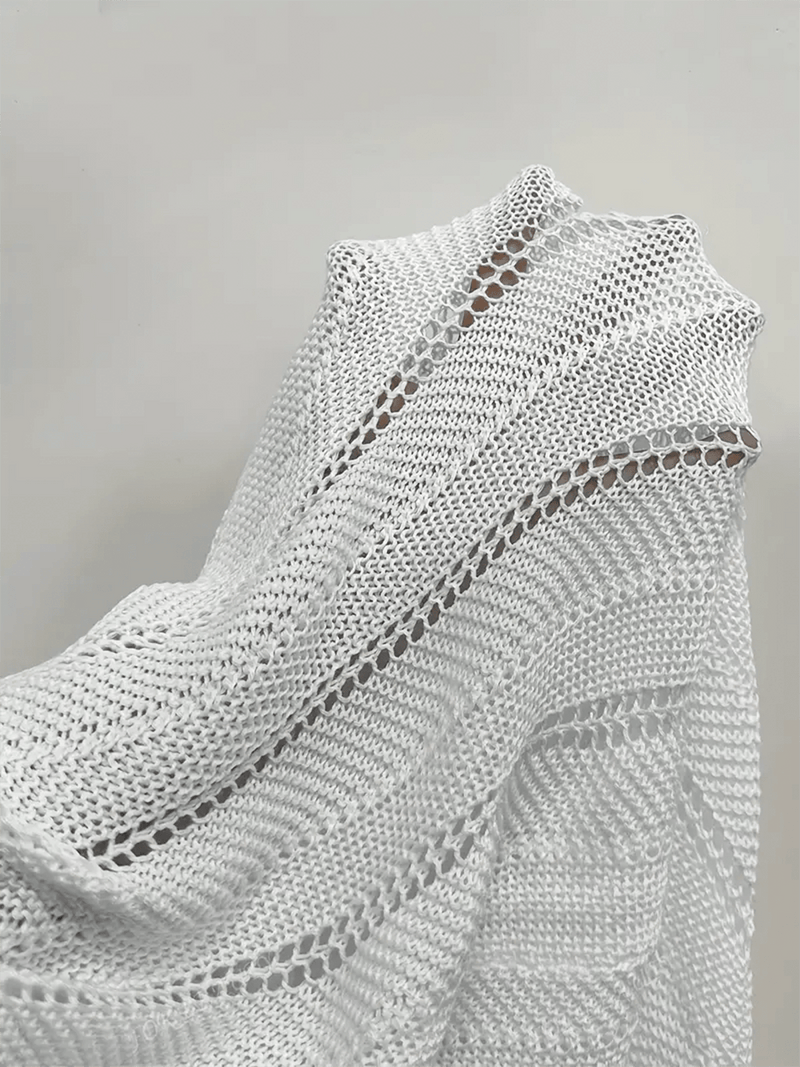 Breezy Open Back Halter Dress