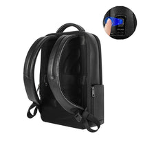 Business Laptop Rucksack With Fingerprint Lock - Large Capacity And Theft Protection