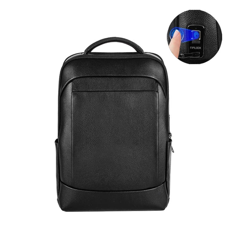 Business Laptop Rucksack With Fingerprint Lock - Large Capacity And Theft Protection