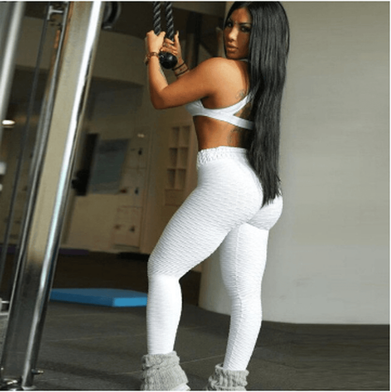 Butt-Lift Leggings With Elastic Waistband