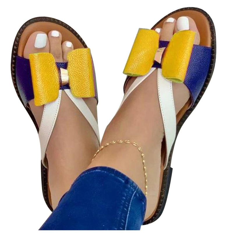 Butterfly Design Plush Slippers With Non-Slip Sole