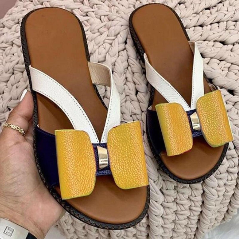 Butterfly Design Plush Slippers With Non-Slip Sole