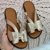 Butterfly Design Plush Slippers With Non-Slip Sole