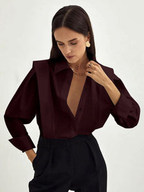Button Down Square Shirt