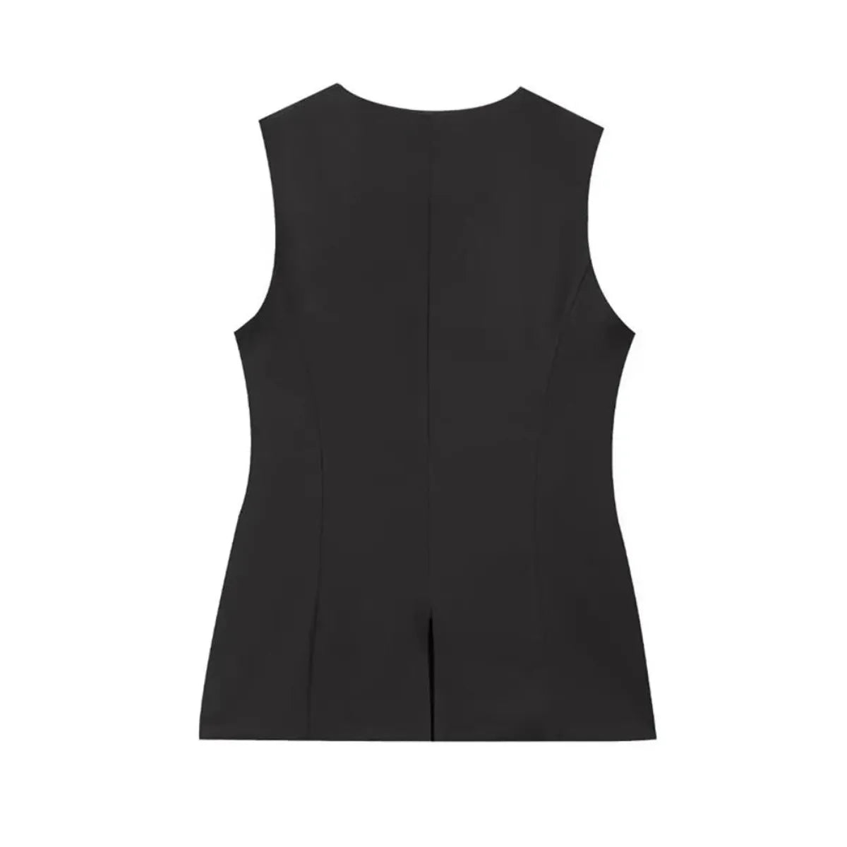Button-Up Sleeveless Vest