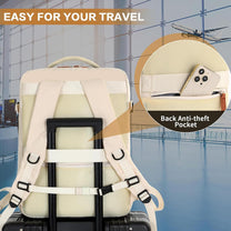 Cabin Rucksack With USB Port And Multiple Compartments