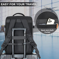 Cabin Rucksack With USB Port And Multiple Compartments