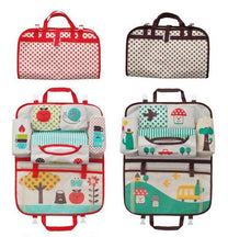 Car Back Seat Organiser With Tablet And Bottle Holders