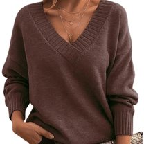 Cashmere V-Neck Sweater For Women