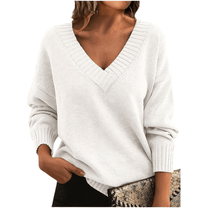 Cashmere V-Neck Sweater For Women