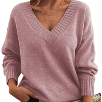 Cashmere V-Neck Sweater For Women