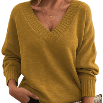 Cashmere V-Neck Sweater For Women