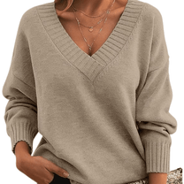 Cashmere V-Neck Sweater For Women