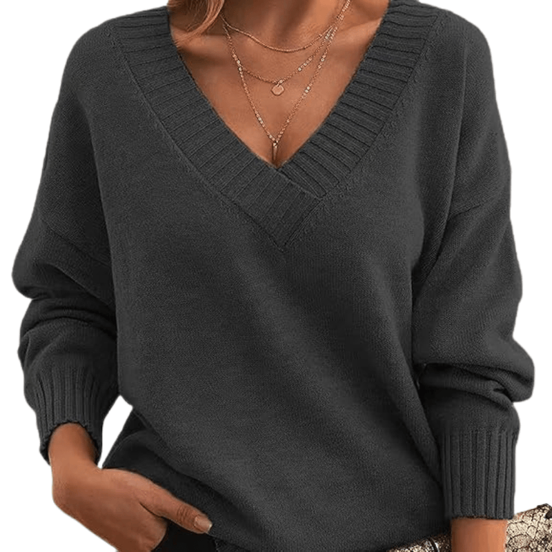 Cashmere V-Neck Sweater For Women