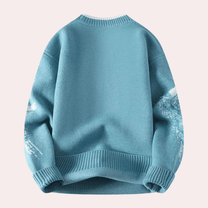 Casual Distressed Knit Sweater For Men
