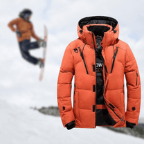Casual Down Jacket With Detachable Hood