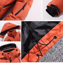 Casual Down Jacket With Detachable Hood