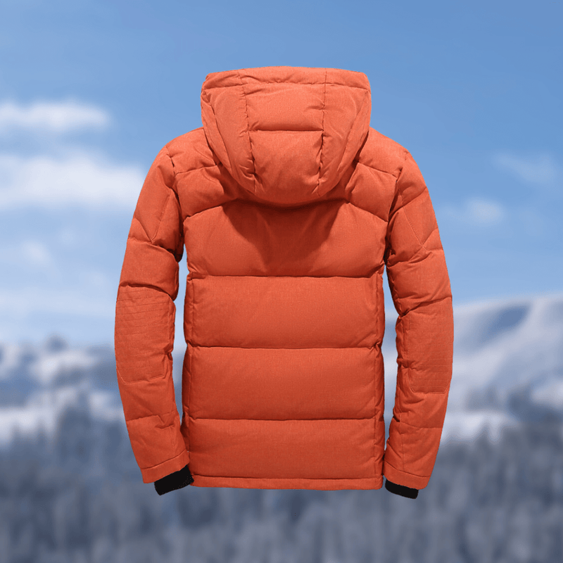 Casual Down Jacket With Detachable Hood