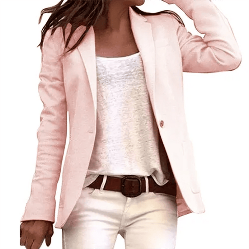 Casual Long Sleeve Blazer For Women