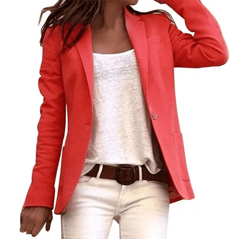 Casual Long Sleeve Blazer For Women